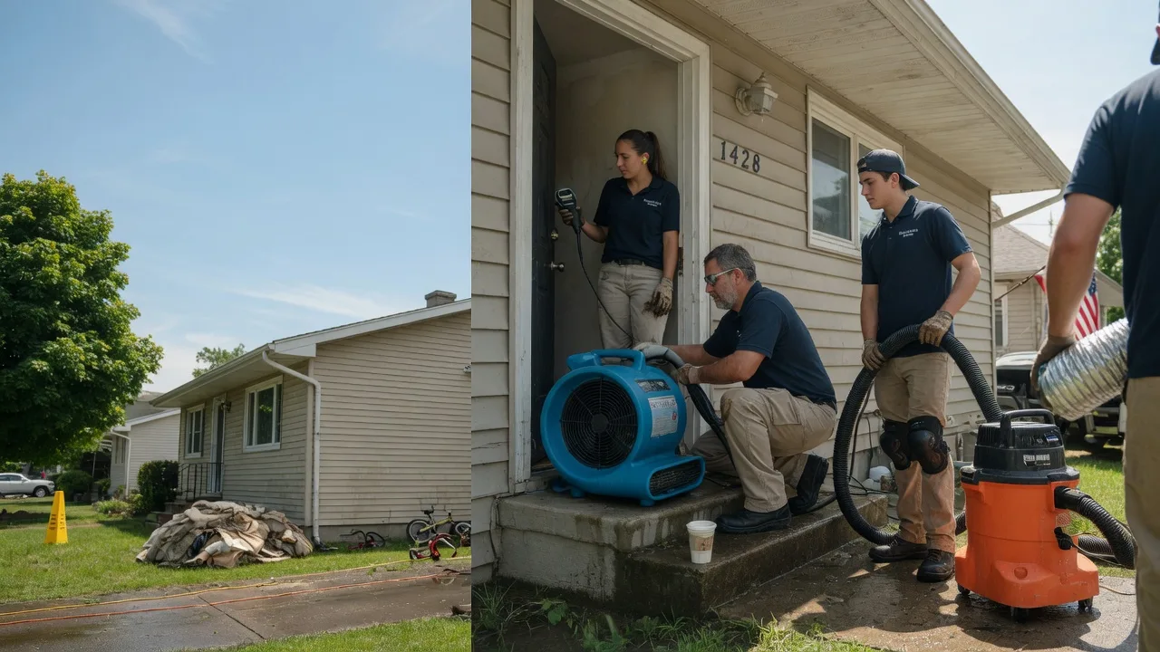 Water Damage Restoration in Hope, KS near me